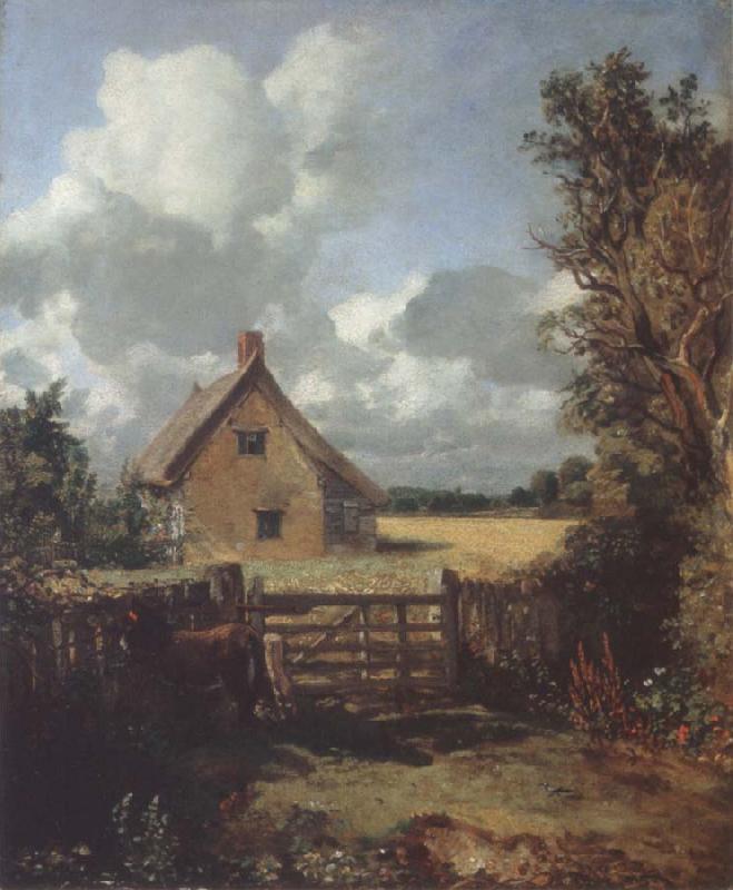 John Constable A cottage in a cornfield France oil painting art